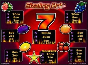 sizzling hot deluxe