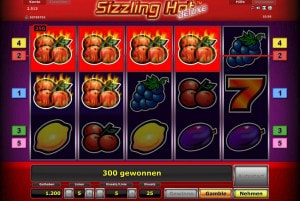 sizzling hot deluxe spielautomat
